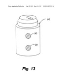 MAGNETIZED BEVERAGE CONTAINER HOLDER diagram and image