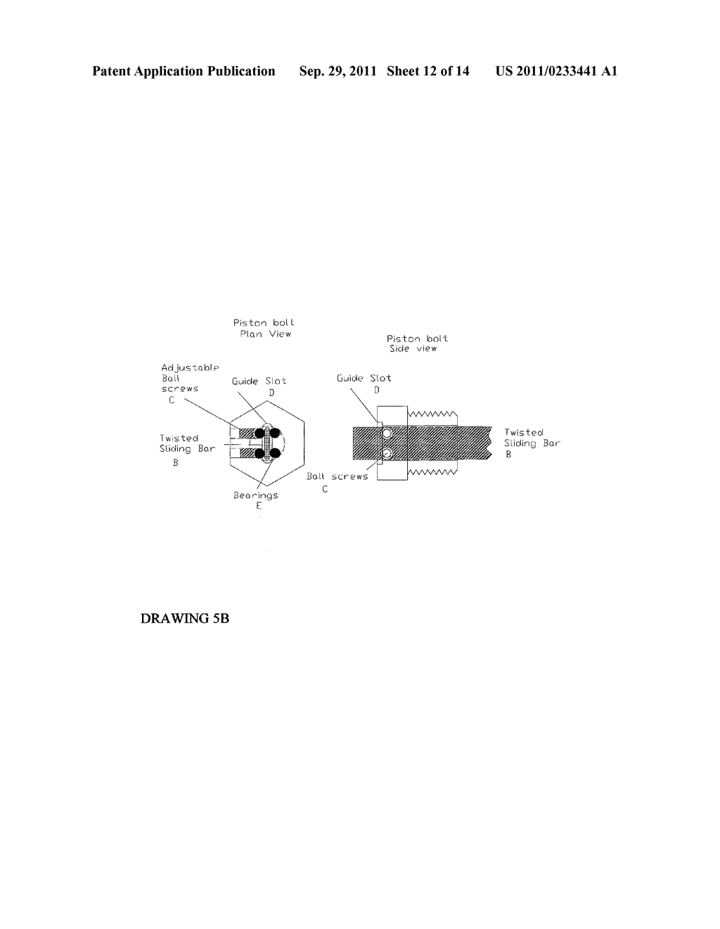 LINEAR ACTUATOR WITH INTERNAL LINEAR TO ROTARY CONVERSION AND EXTERNAL     ROTARY COMPONENT - diagram, schematic, and image 13