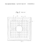 OPTICAL SEMICONDUCTOR DEVICE INCLUDING PROTRUSION STRUCTURE OF     PARALLELOGRAM CELLS AND ITS MANUFACTURING METHOD diagram and image