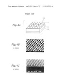 OPTICAL SEMICONDUCTOR DEVICE INCLUDING PROTRUSION STRUCTURE OF     PARALLELOGRAM CELLS AND ITS MANUFACTURING METHOD diagram and image