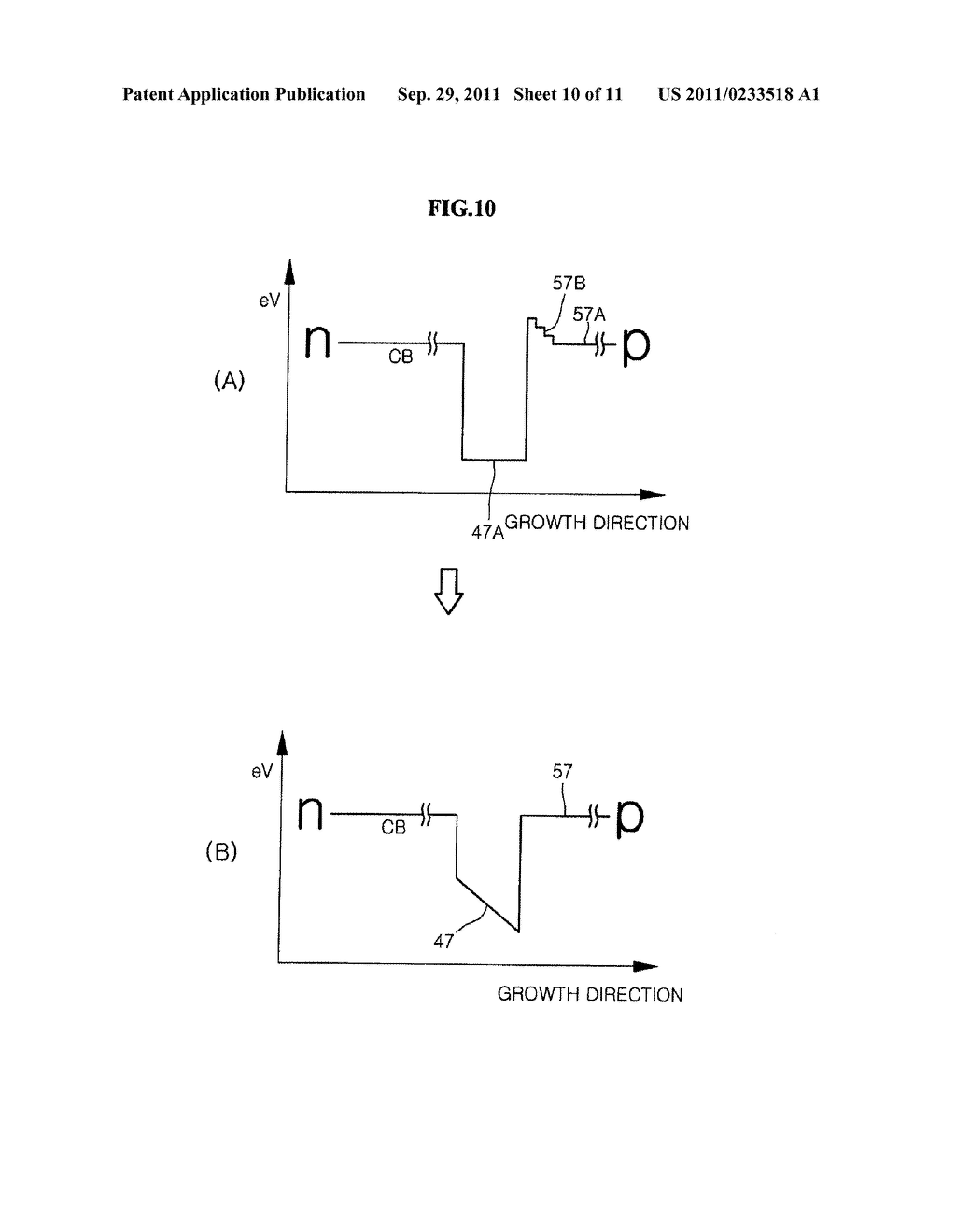 SEMICONDUCTOR LIGHT EMITTING DEVICE AND METHOD FOR MANUFACTURING THE SAME - diagram, schematic, and image 11