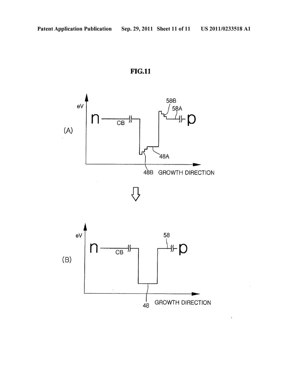 SEMICONDUCTOR LIGHT EMITTING DEVICE AND METHOD FOR MANUFACTURING THE SAME - diagram, schematic, and image 12