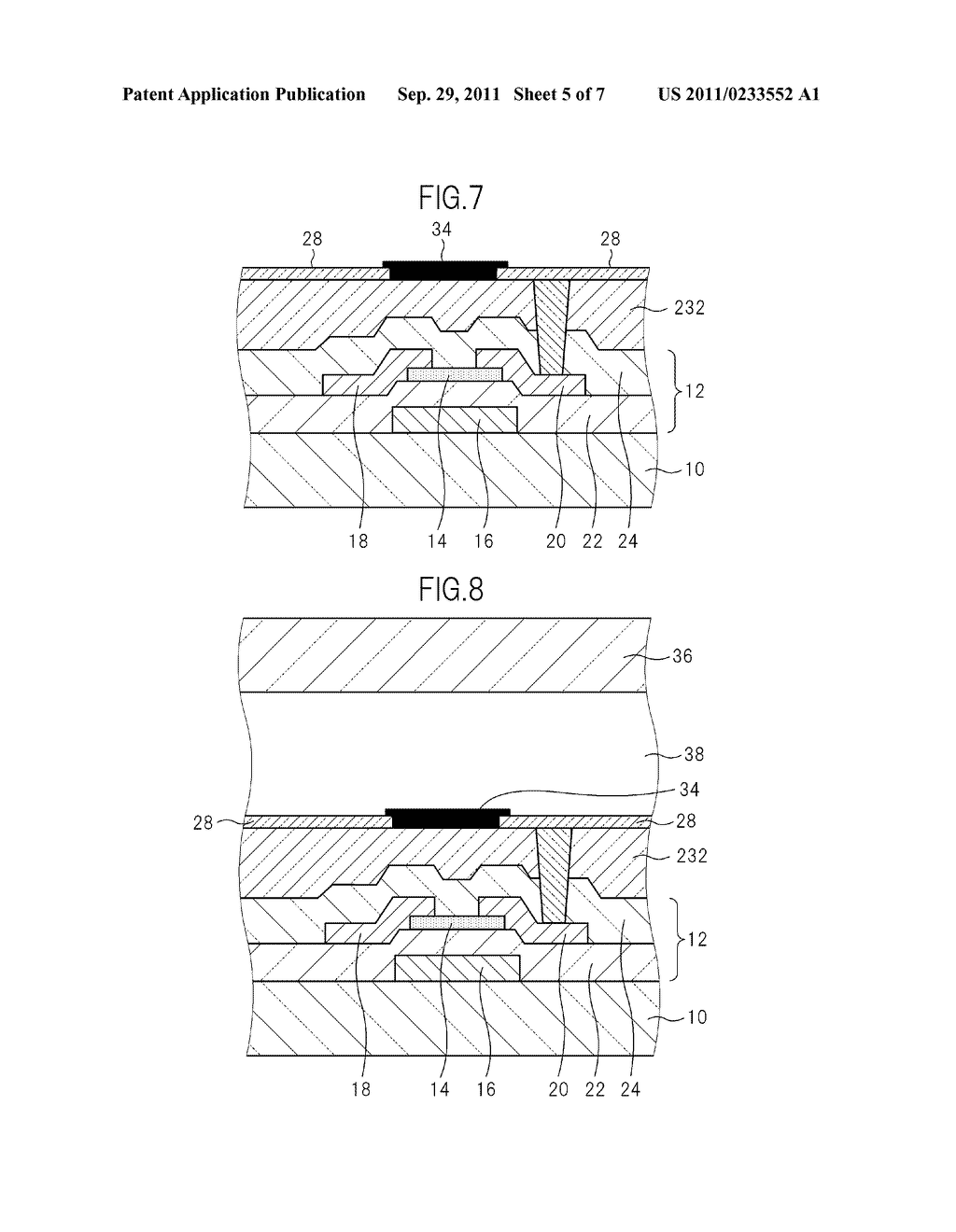 TFT BOARD FOR LIQUID CRYSTAL DISPLAY DEVICE AND MANUFACTURING METHOD FOR     LIQUID CRYSTAL DISPLAY DEVICE - diagram, schematic, and image 06