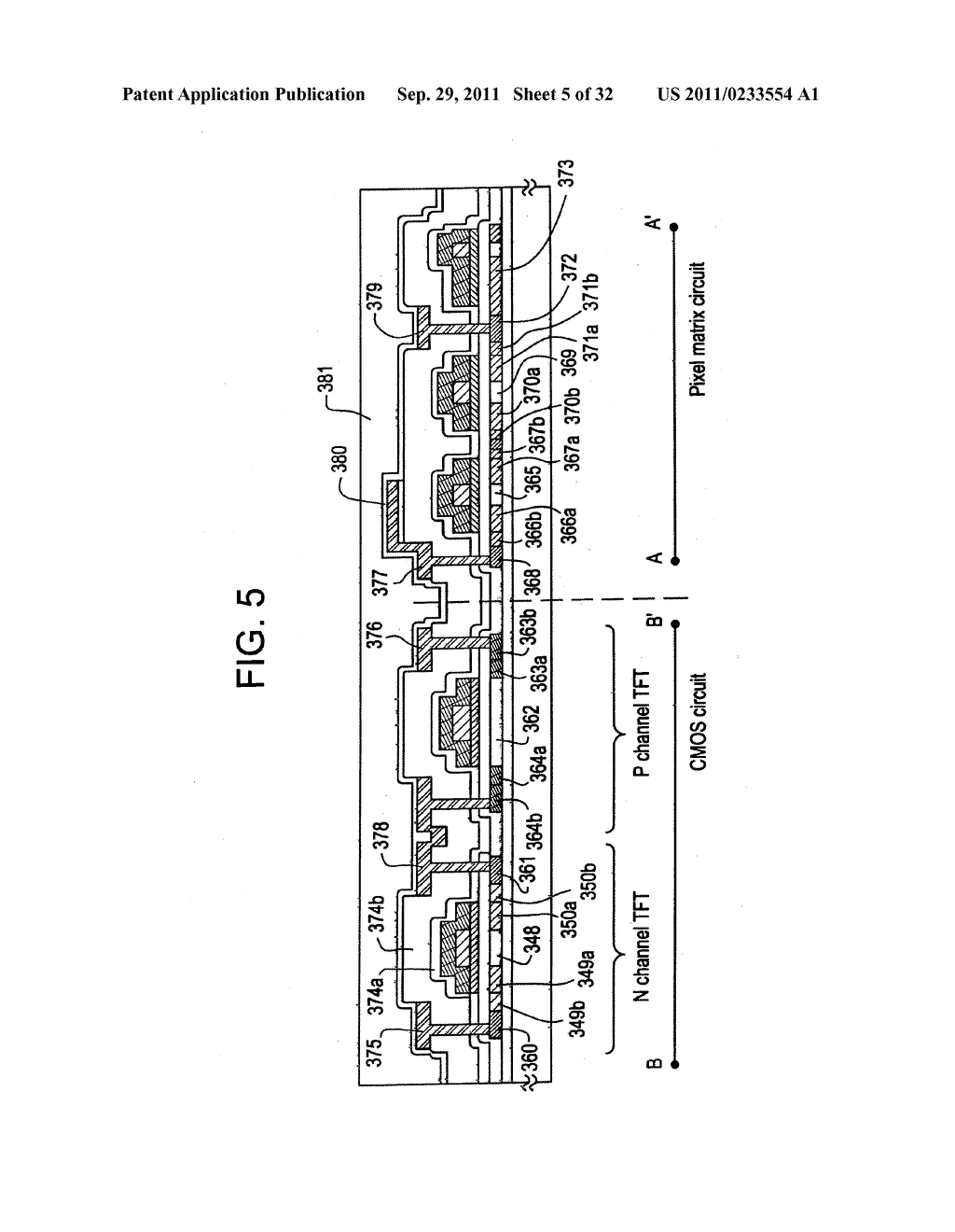 SEMICONDUCTOR  DEVICE, AND METHOD OF FABRICATING THE SAME - diagram, schematic, and image 06