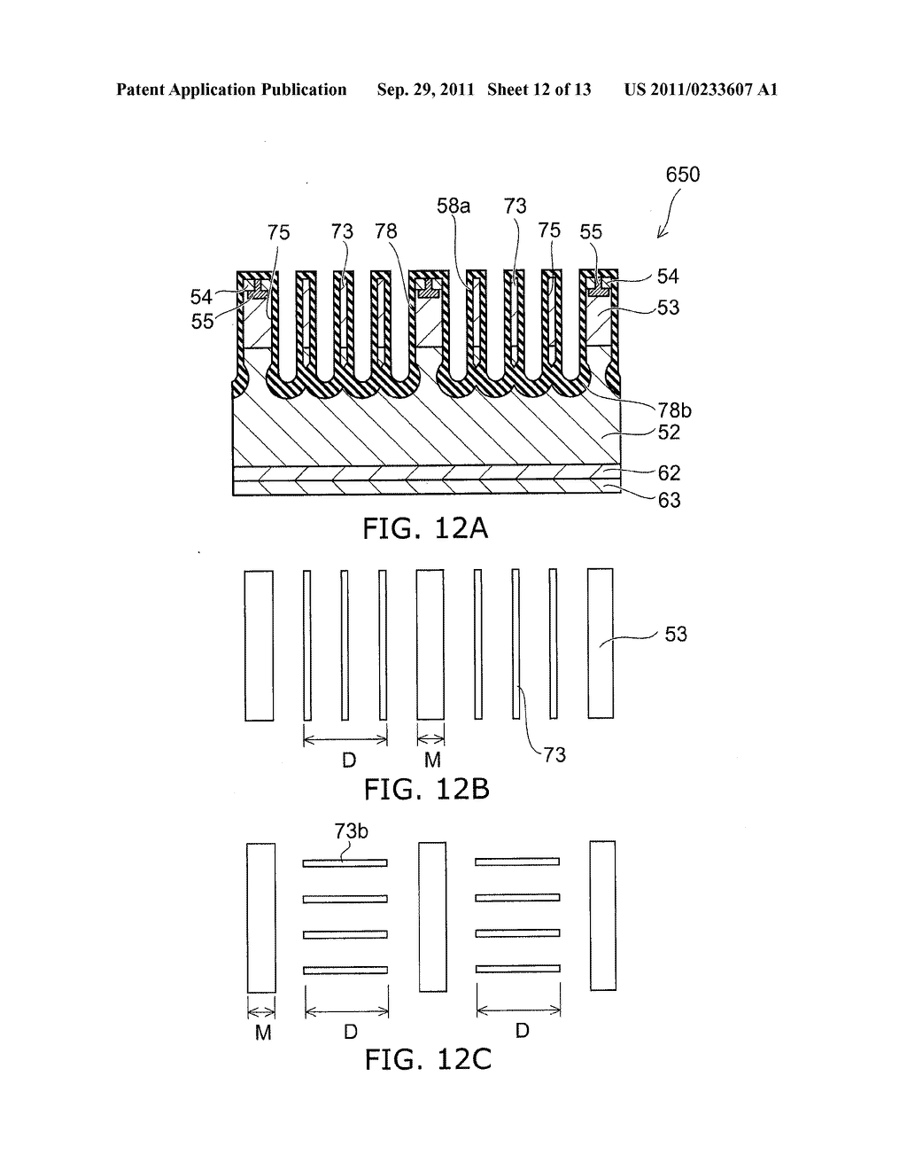 SEMICONDUCTOR DEVICE AND METHOD FOR MANUFACTURING SAME - diagram, schematic, and image 13