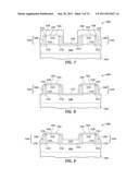 MOS STRUCTURES THAT EXHIBIT LOWER CONTACT RESISTANCE AND METHODS FOR     FABRICATING THE SAME diagram and image