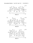 MOS STRUCTURES THAT EXHIBIT LOWER CONTACT RESISTANCE AND METHODS FOR     FABRICATING THE SAME diagram and image