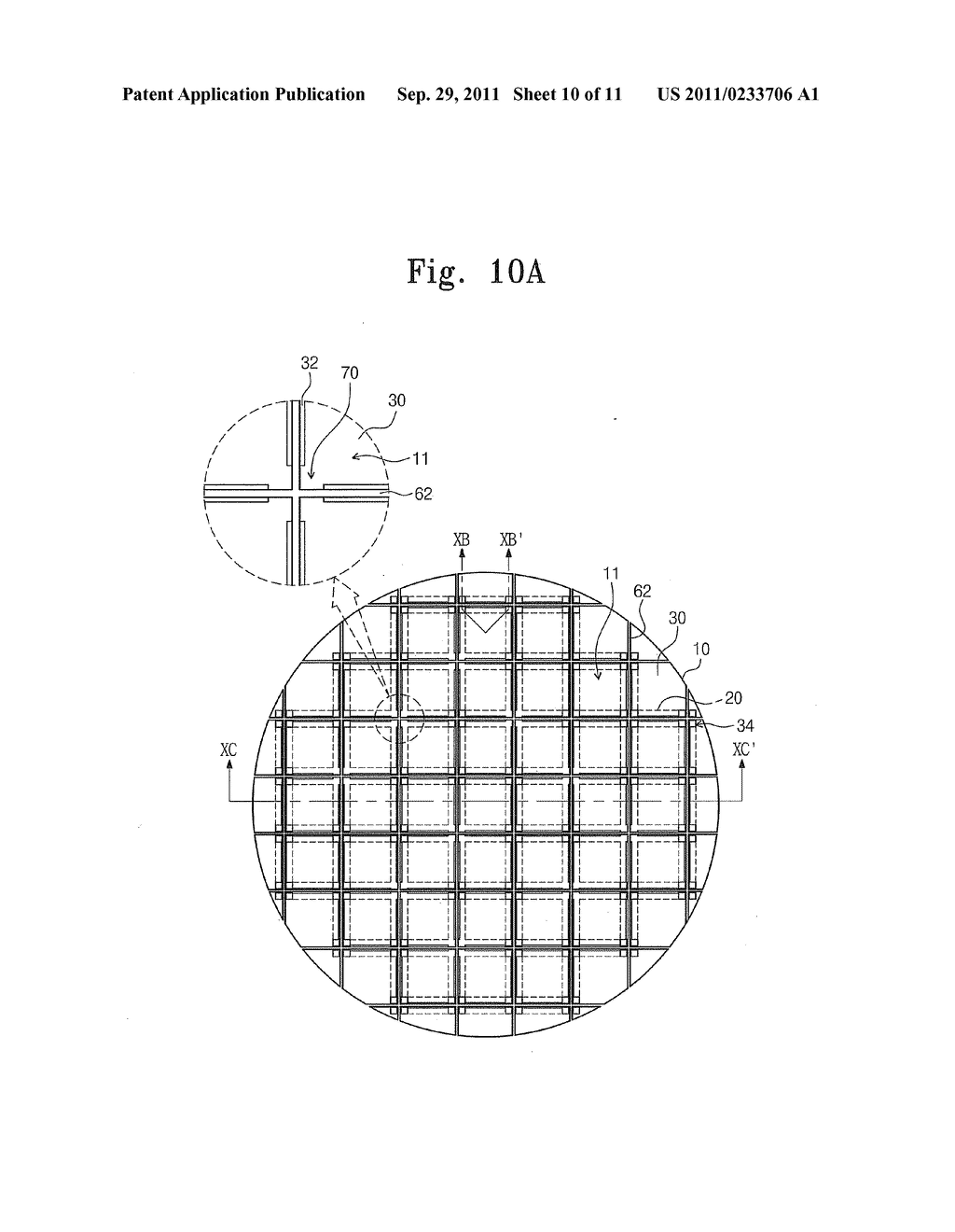 Method For Wafer Level Package and Semiconductor Device Fabricated Using     The Same - diagram, schematic, and image 11