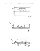 Encapsulated Semiconductor Chip with External Contact Pads and     Manufacturing Method Thereof diagram and image