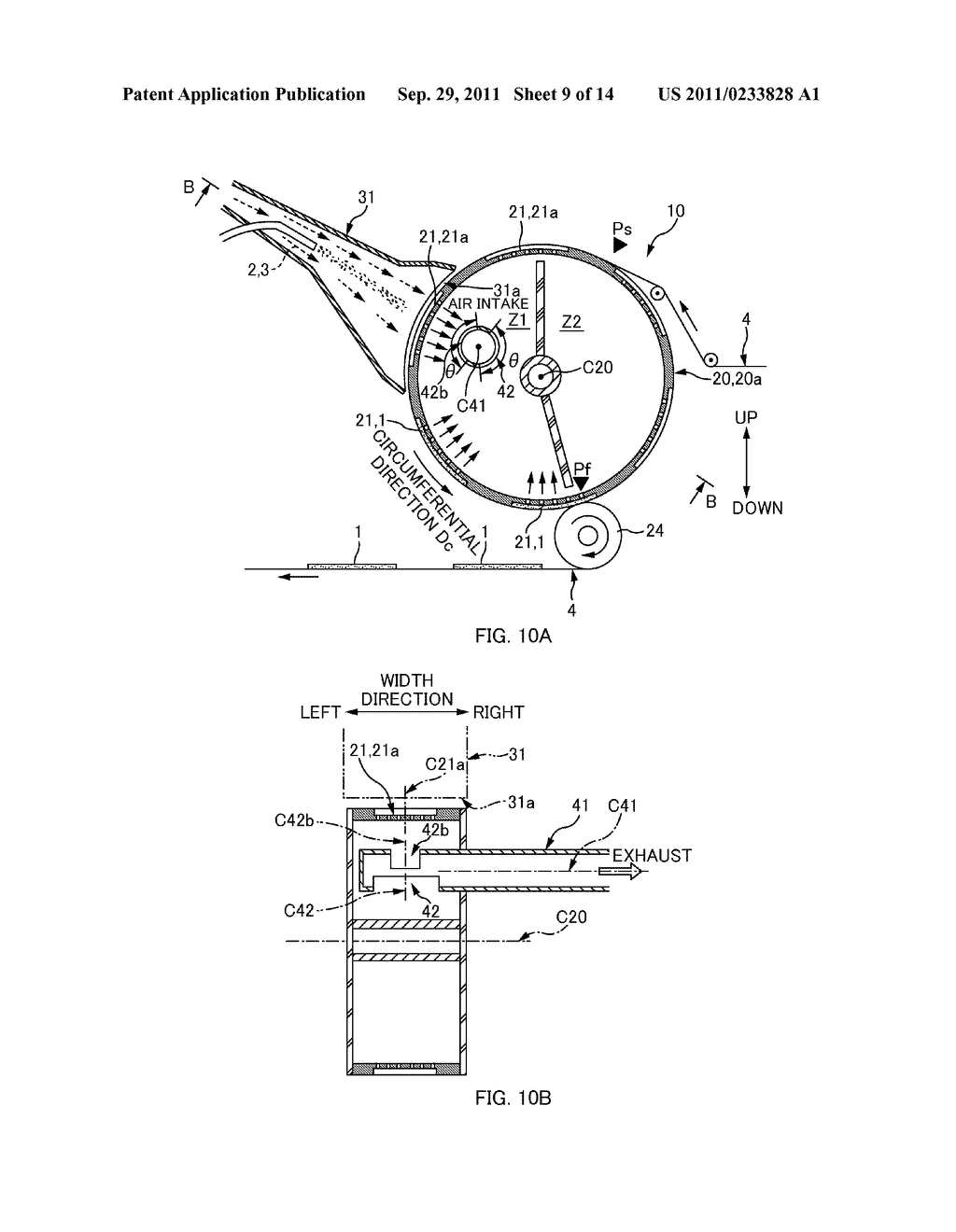 APPARATUS AND METHOD FOR MANUFACTURING ABSORBENT BODY - diagram, schematic, and image 10