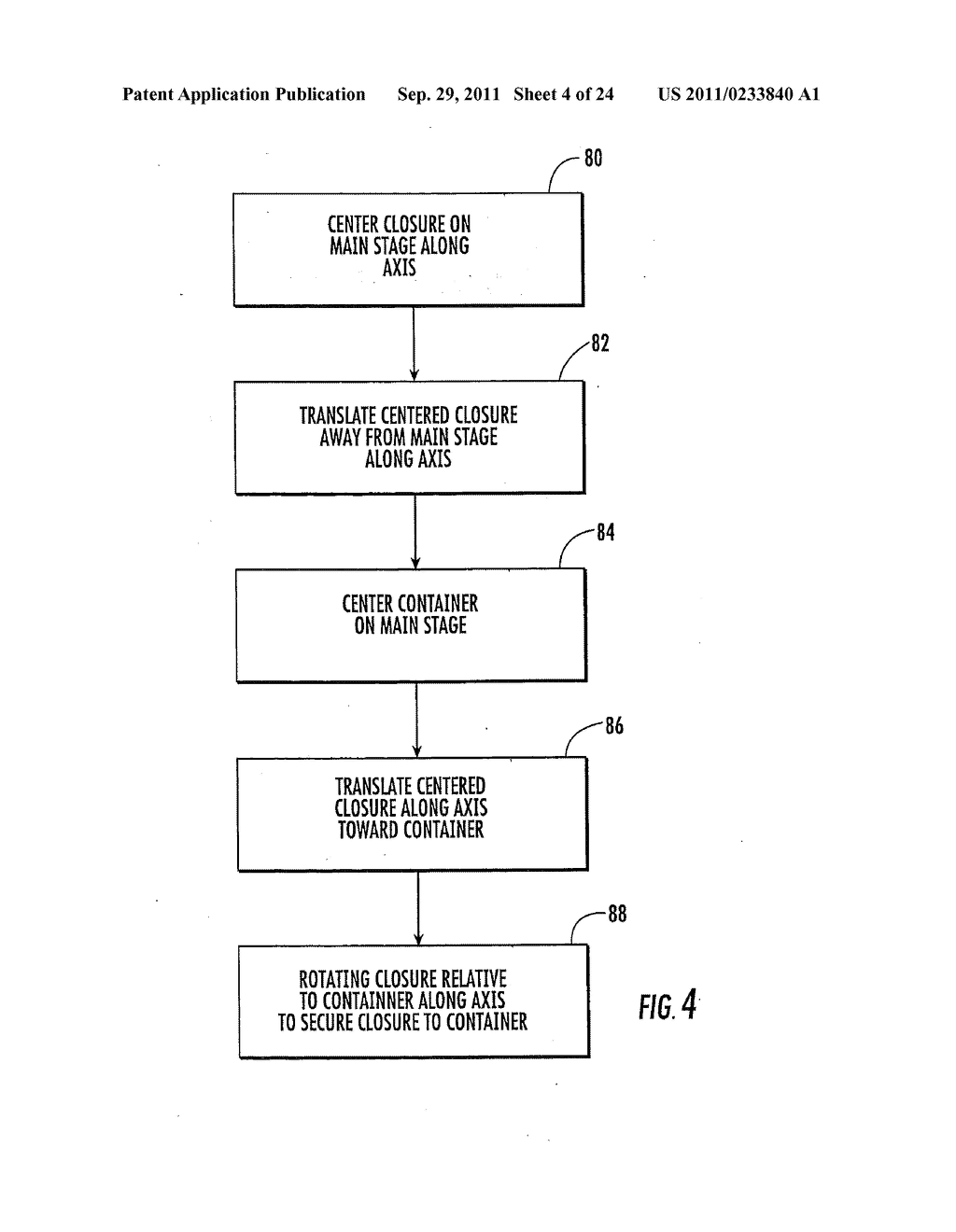 Devices for Capping Vials Useful in System and Method for Dispensing     Prescriptions - diagram, schematic, and image 05