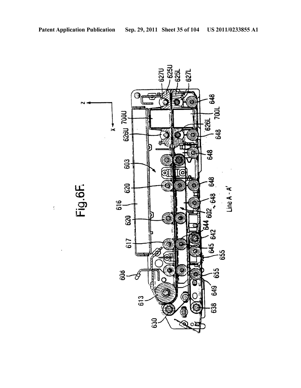 Document handling apparatus - diagram, schematic, and image 36