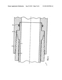 THIN-WALLED PIPE JOINT AND METHOD TO COUPLE A FIRST PIPE TO A SECOND PIPE diagram and image