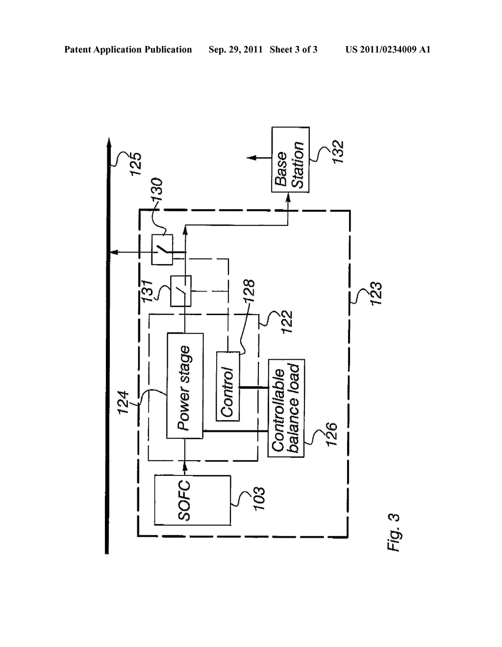 FUEL CELL DEVICE AND METHOD FOR FEEDING ELECTRICAL CURRENT TO ELECTRICAL     NETWORK - diagram, schematic, and image 04