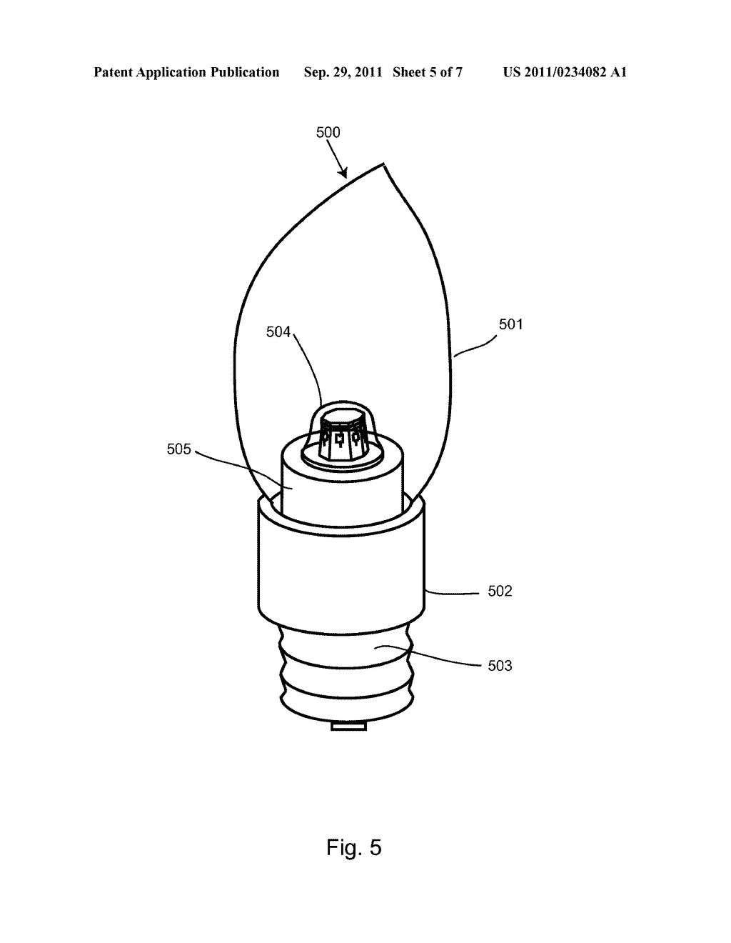 LIGHT BULB UTILIZING A REPLACEABLE LED LIGHT SOURCE - diagram, schematic, and image 06