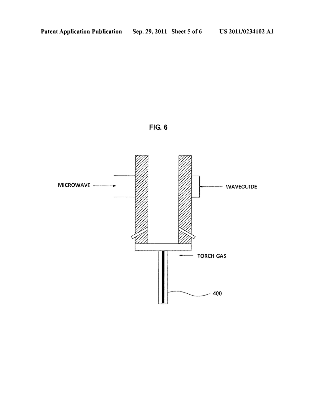 APPARATUS FOR NORMAL PRESSURE PLASMA IGNITION AND METHOD FOR NORMAL     PRESSURE PLASMA IGNITION USING SAME - diagram, schematic, and image 06