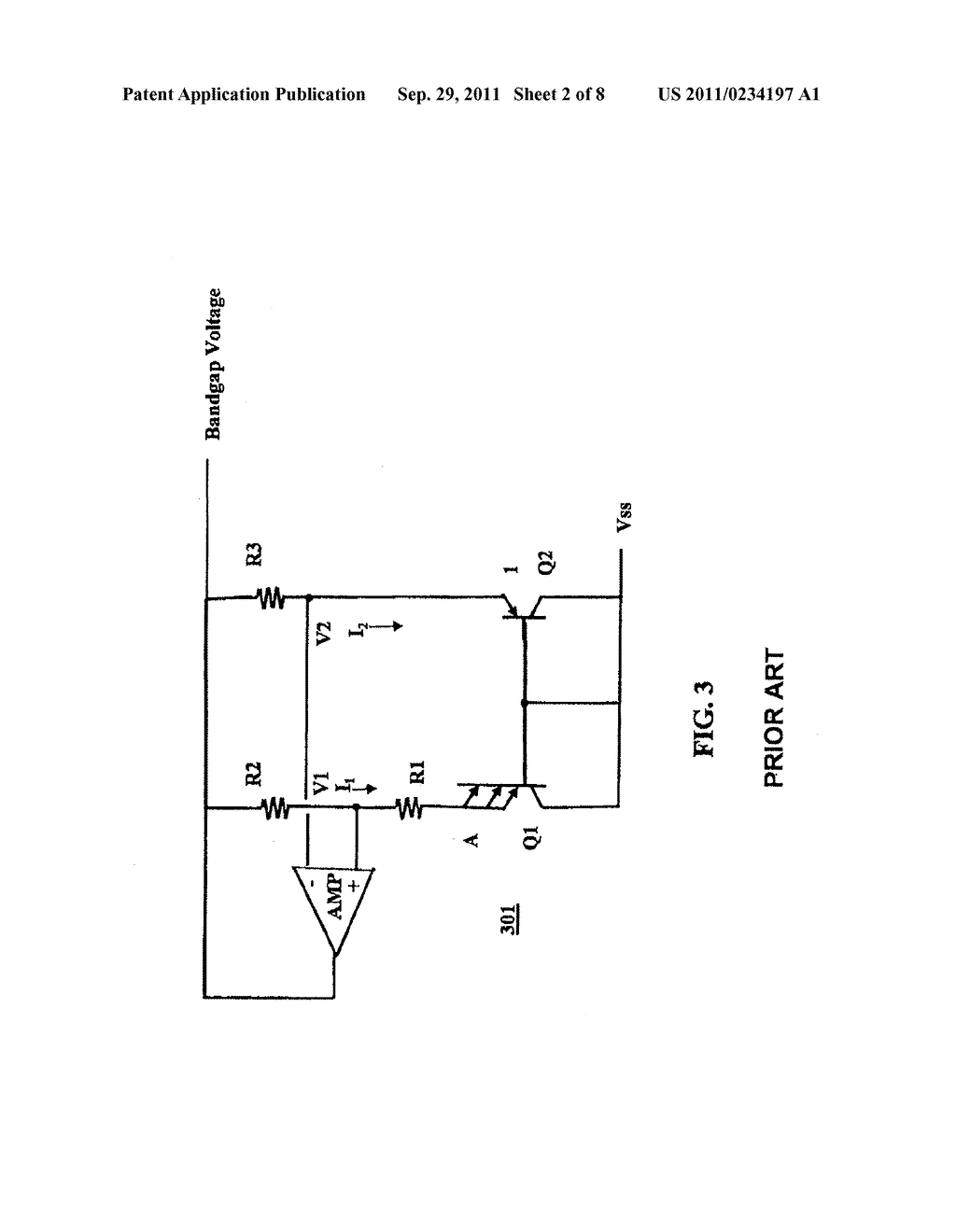 BANDGAP CIRCUIT WITH TEMPERATURE CORRECTION - diagram, schematic, and image 03