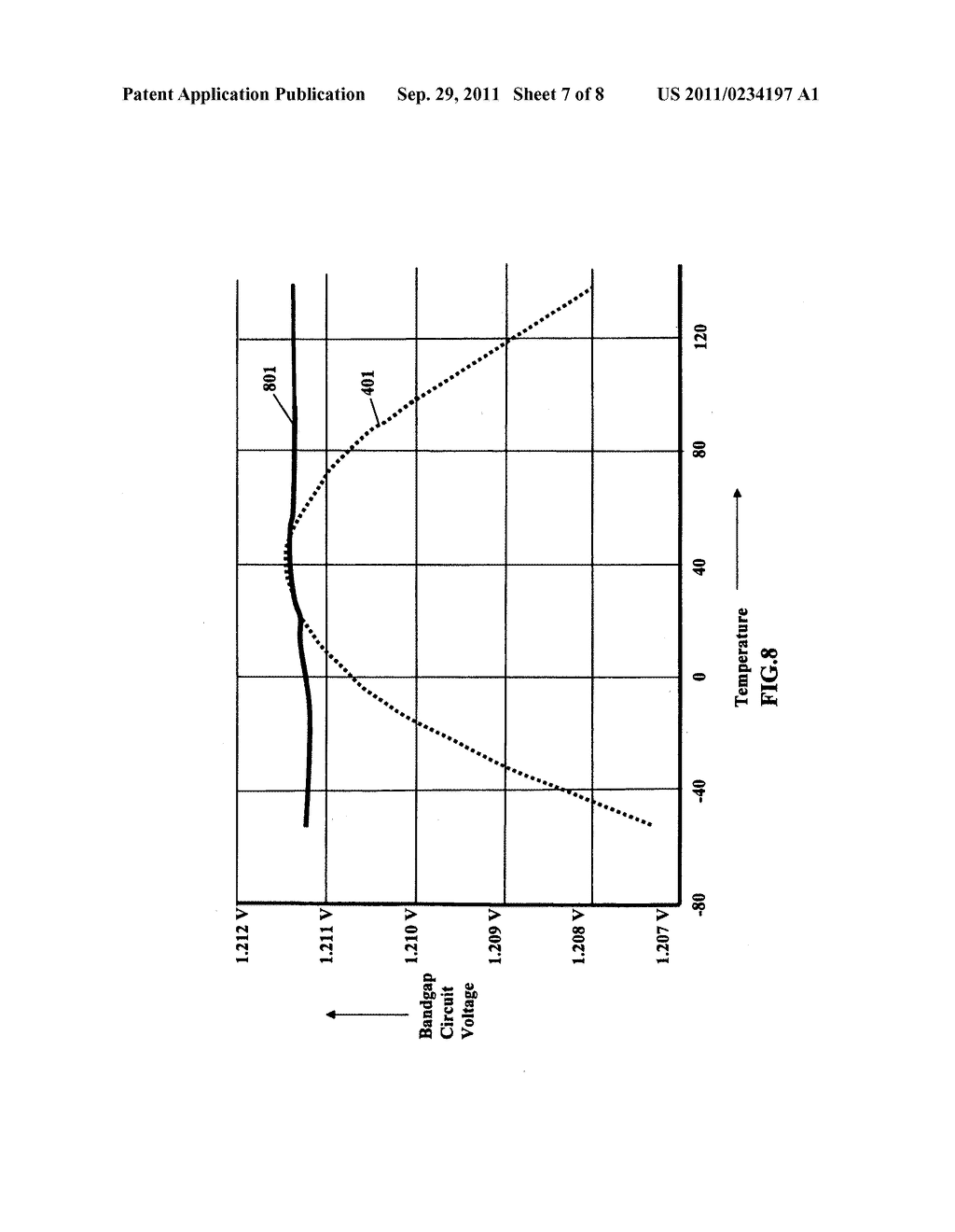 BANDGAP CIRCUIT WITH TEMPERATURE CORRECTION - diagram, schematic, and image 08