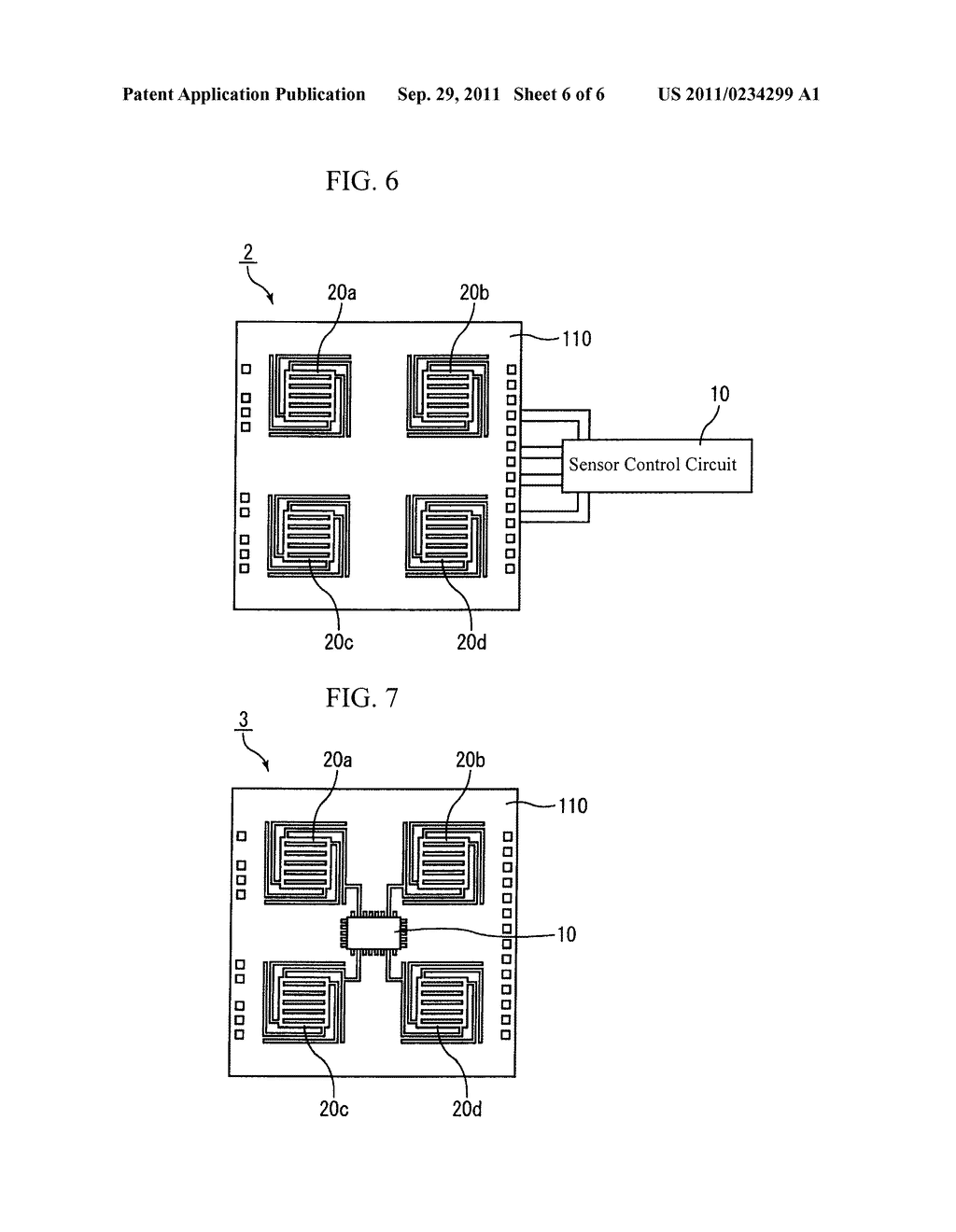 SENSOR CONTROL CIRCUIT AND SENSOR - diagram, schematic, and image 07