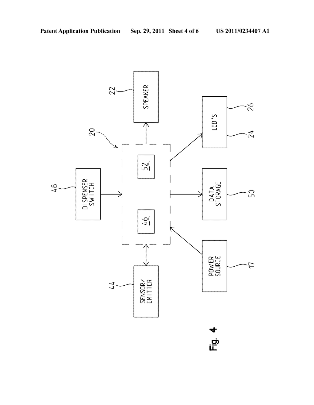 HAND HYGIENE COMPLIANCE DEVICE - diagram, schematic, and image 05