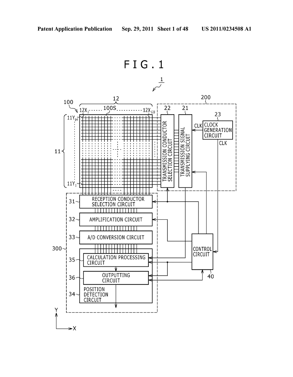 POINTER DETECTION APPARATUS AND DETECTION SENSOR - diagram, schematic, and image 02