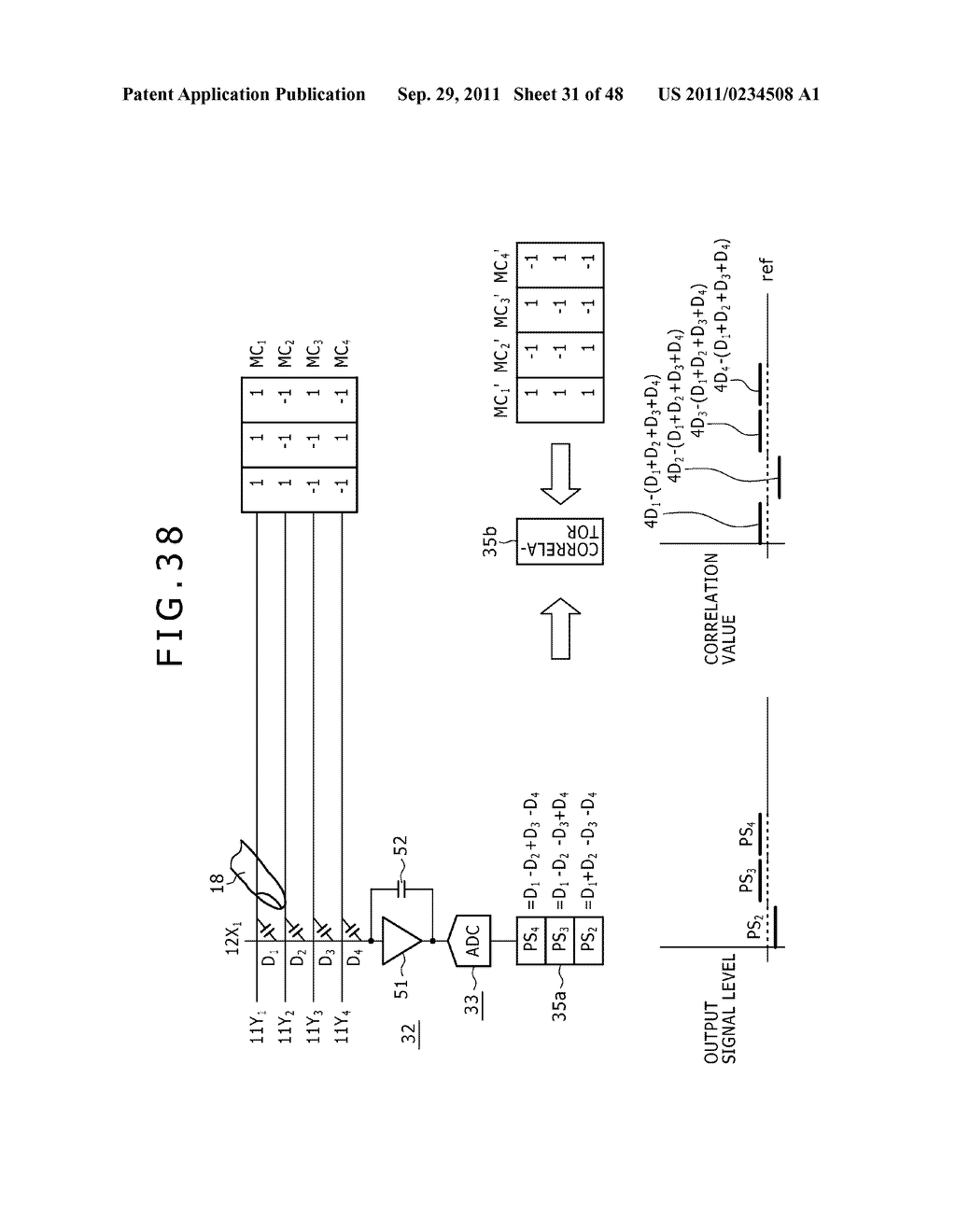 POINTER DETECTION APPARATUS AND DETECTION SENSOR - diagram, schematic, and image 32