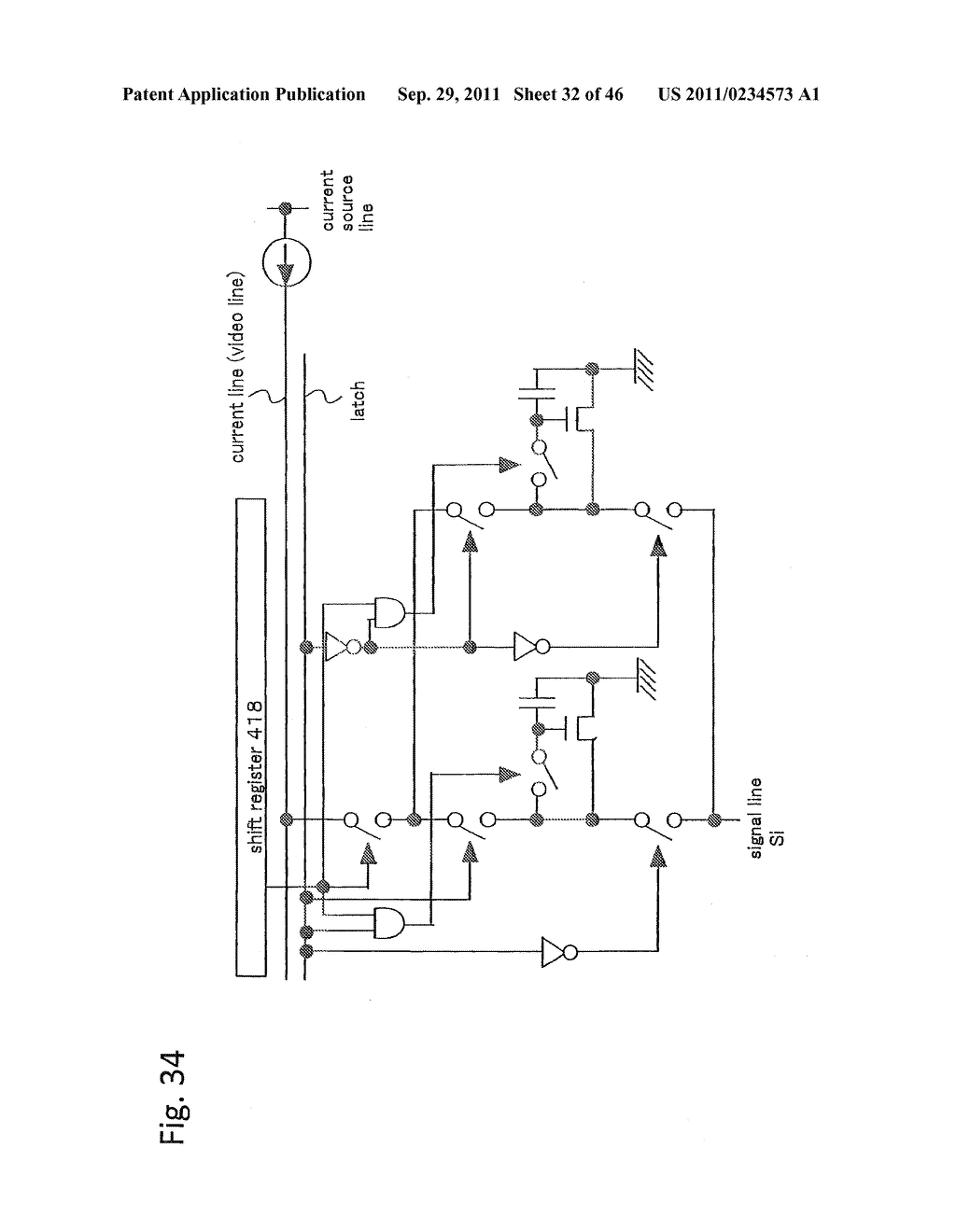 SIGNAL LINE DRIVING CIRCUIT AND LIGHT EMITTING DEVICE - diagram, schematic, and image 33