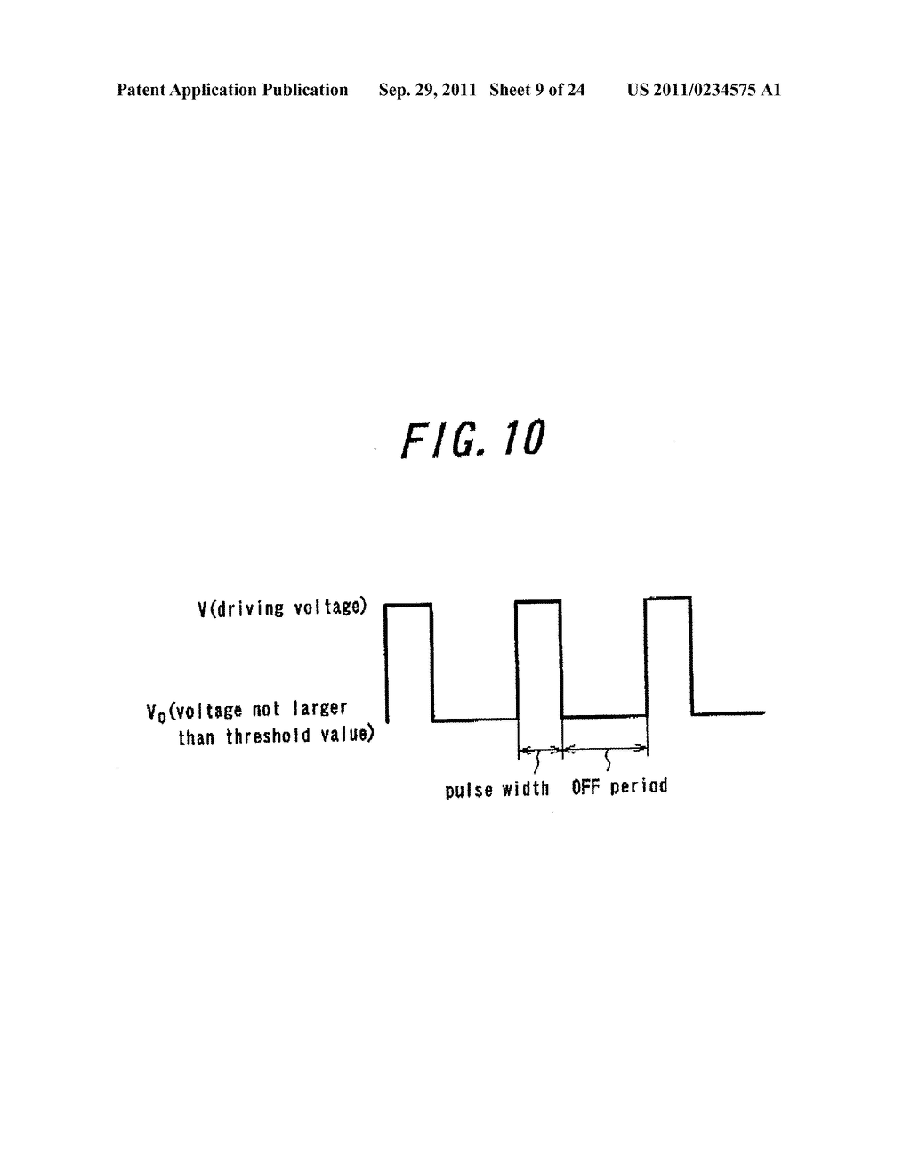 Method of Driving Information Display Device - diagram, schematic, and image 10