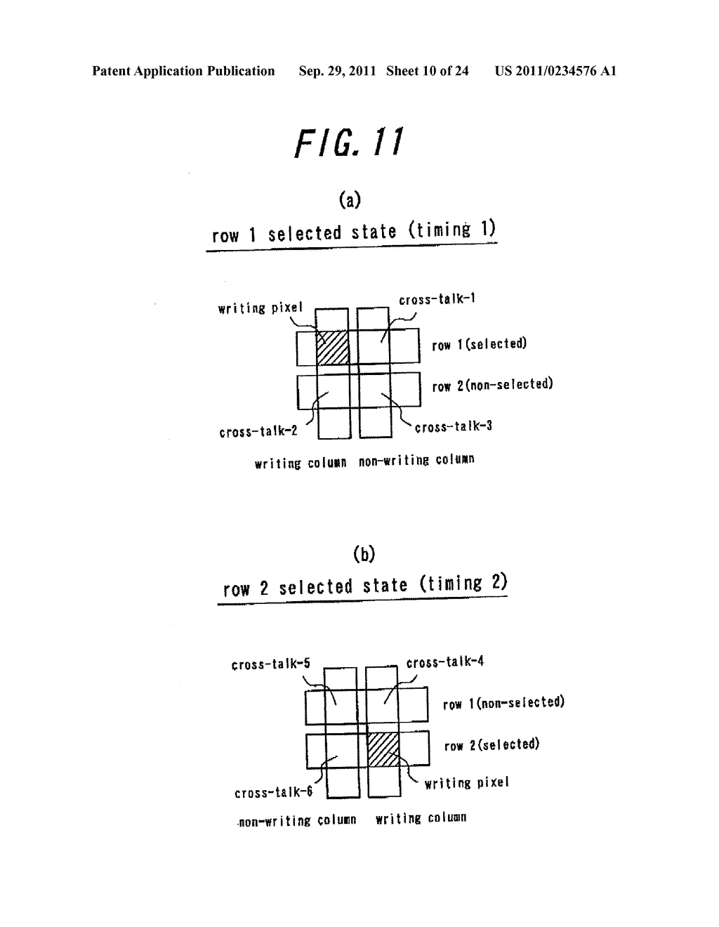 Method of Driving Information Display Device - diagram, schematic, and image 11
