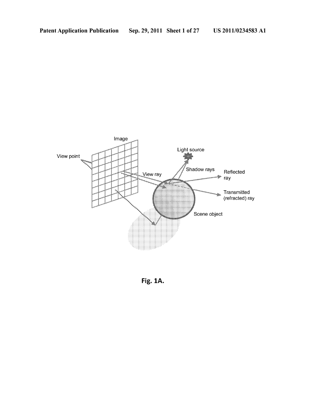 METHOD AND APPARATUS FOR PARALLEL RAY-TRACING EMPLOYING MODULAR SPACE     DIVISION - diagram, schematic, and image 02