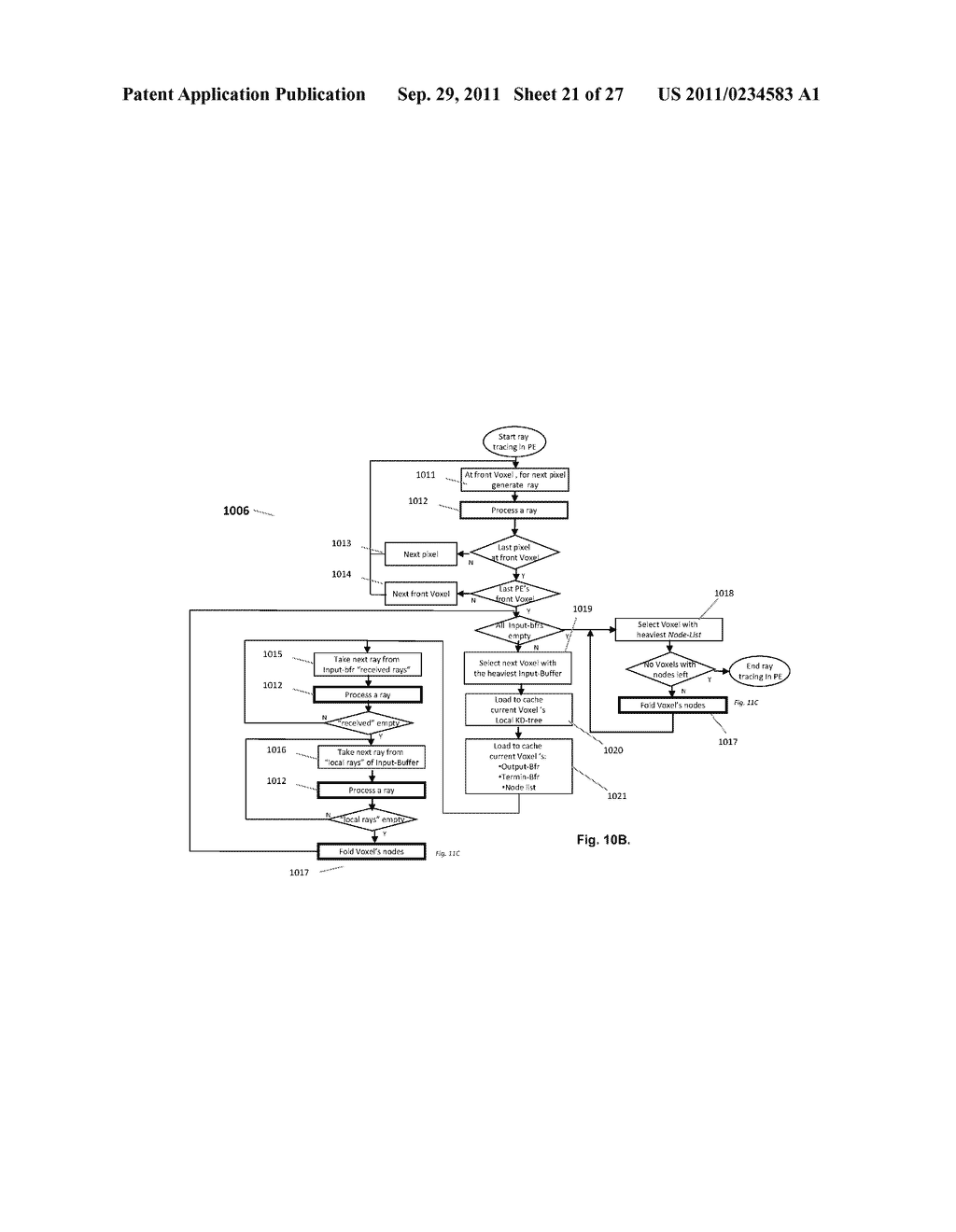 METHOD AND APPARATUS FOR PARALLEL RAY-TRACING EMPLOYING MODULAR SPACE     DIVISION - diagram, schematic, and image 22