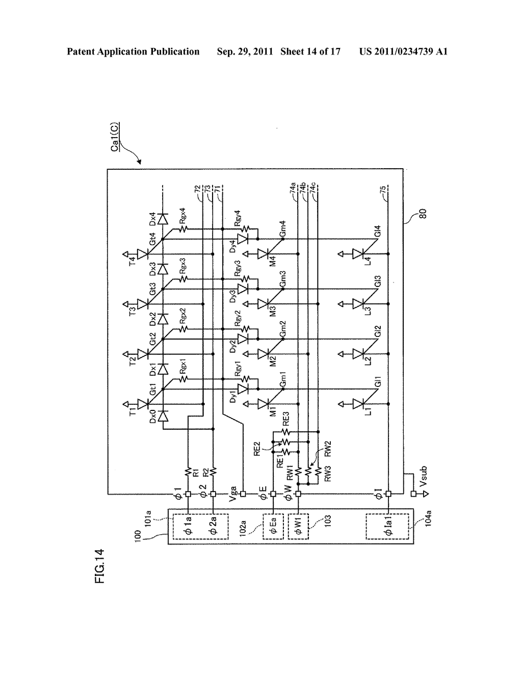 LIGHT-EMITTING DEVICE, DRIVING METHOD OF LIGHT-EMITTING DEVICE, PRINT HEAD     AND IMAGE FORMING APPARATUS - diagram, schematic, and image 15