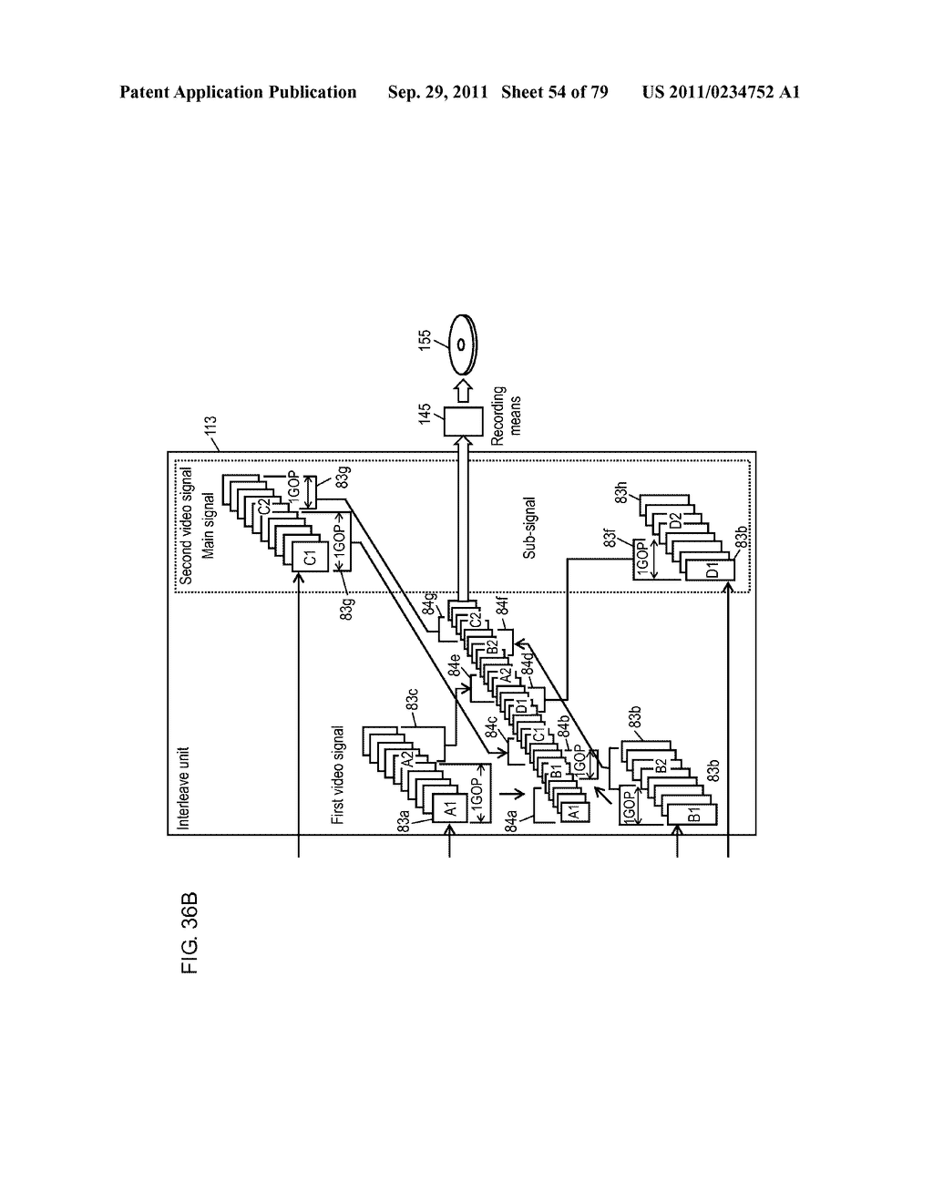 HIGH-RESOLUTION OPTICAL DISK FOR RECORDING STEREOSCOPIC VIDEO, OPTICAL     DISK REPRODUCING DEVICE, AND OPTICAL DISK RECORDING DEVICE - diagram, schematic, and image 55