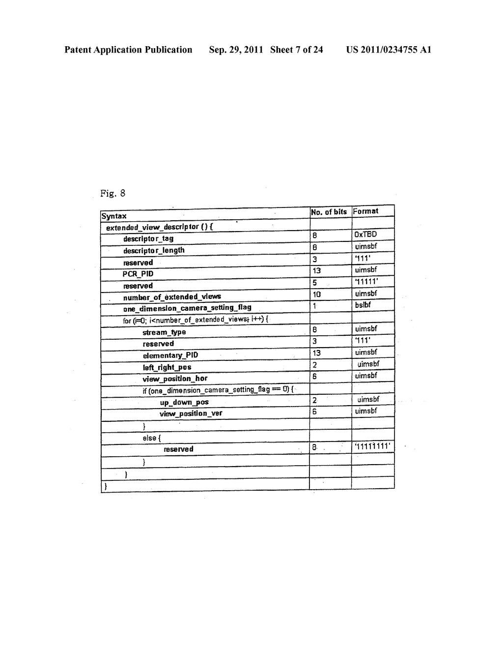 DIGITAL BROADCASTING RECEPTION METHOD CAPABLE OF DISPLAYING STEREOSCOPIC     IMAGE, AND DIGITAL BROADCASTING RECEPTION APPARATUS USING THE SAME - diagram, schematic, and image 08