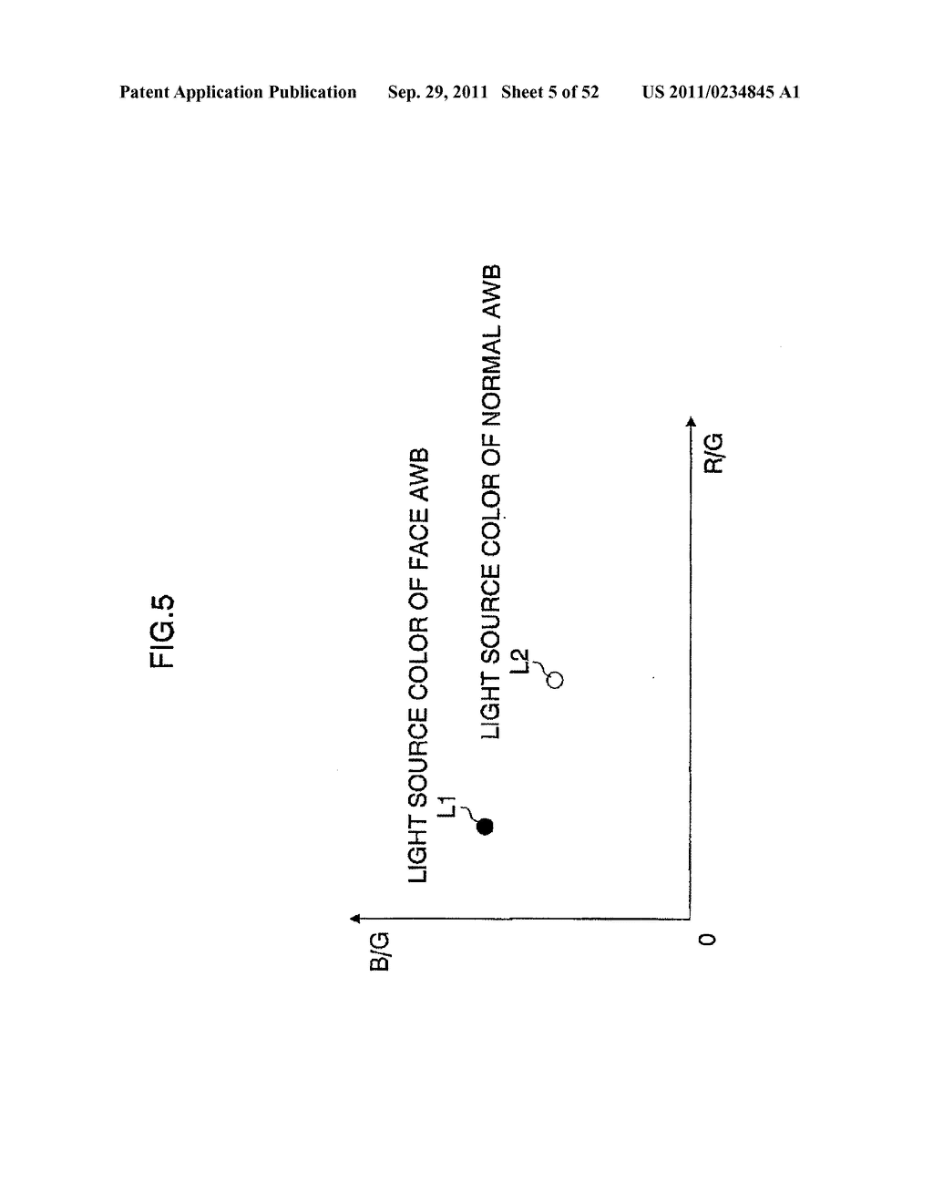 AUTO WHITE BALANCE CORRECTION VALUE CALCULATION DEVICE, METHOD, PROGRAM,     AND IMAGE PICKUP DEVICE - diagram, schematic, and image 06