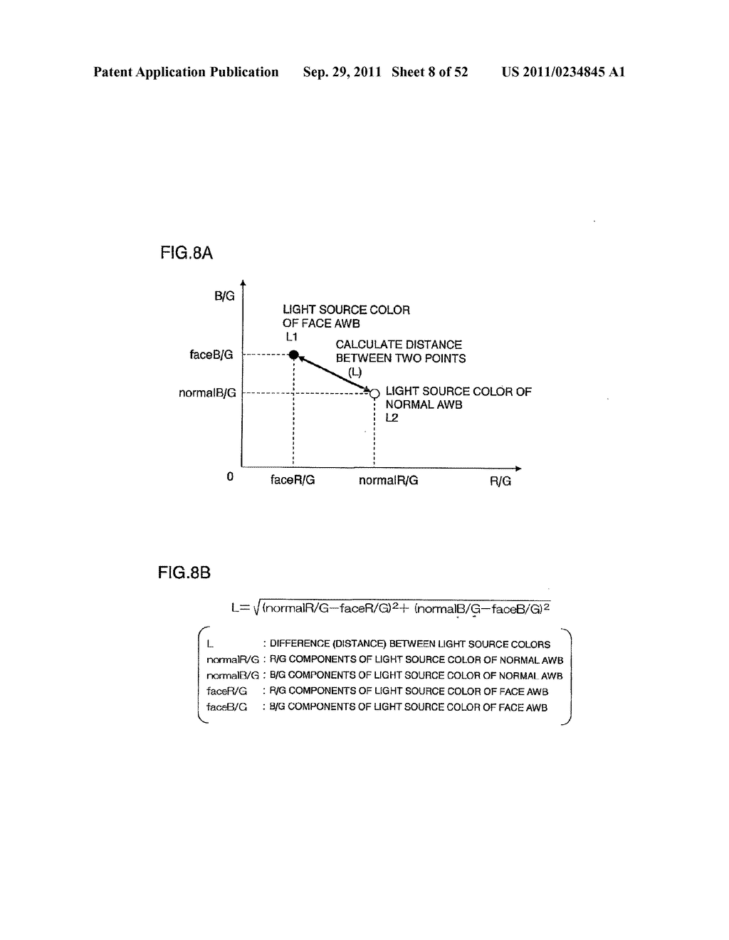 AUTO WHITE BALANCE CORRECTION VALUE CALCULATION DEVICE, METHOD, PROGRAM,     AND IMAGE PICKUP DEVICE - diagram, schematic, and image 09