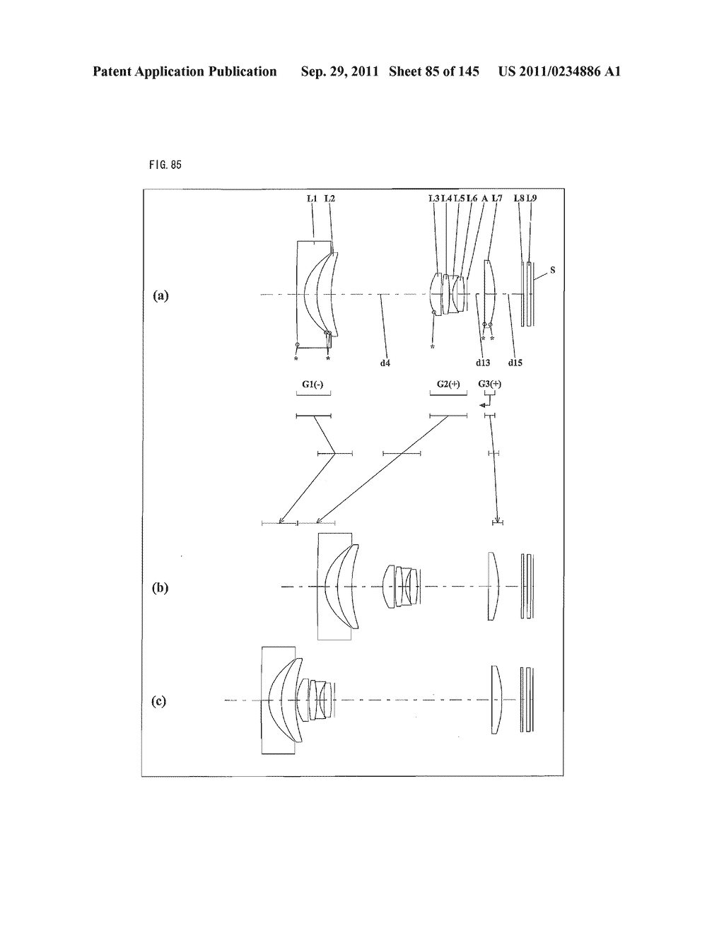 ZOOM LENS SYSTEM, IMAGING DEVICE AND CAMERA - diagram, schematic, and image 86