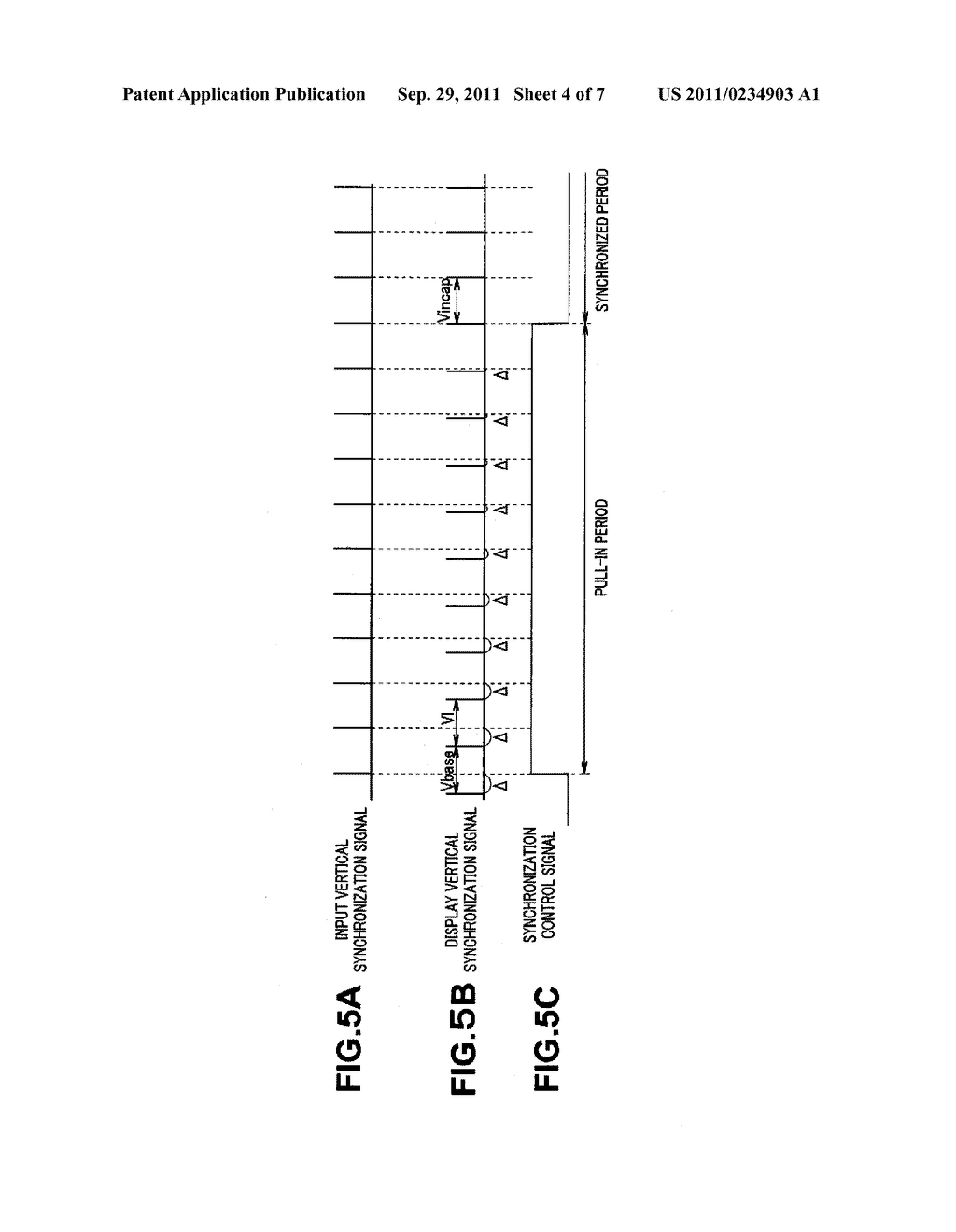 SYNCHRONIZATION SIGNAL GENERATING DEVICE AND DISPLAY APPARATUS - diagram, schematic, and image 05