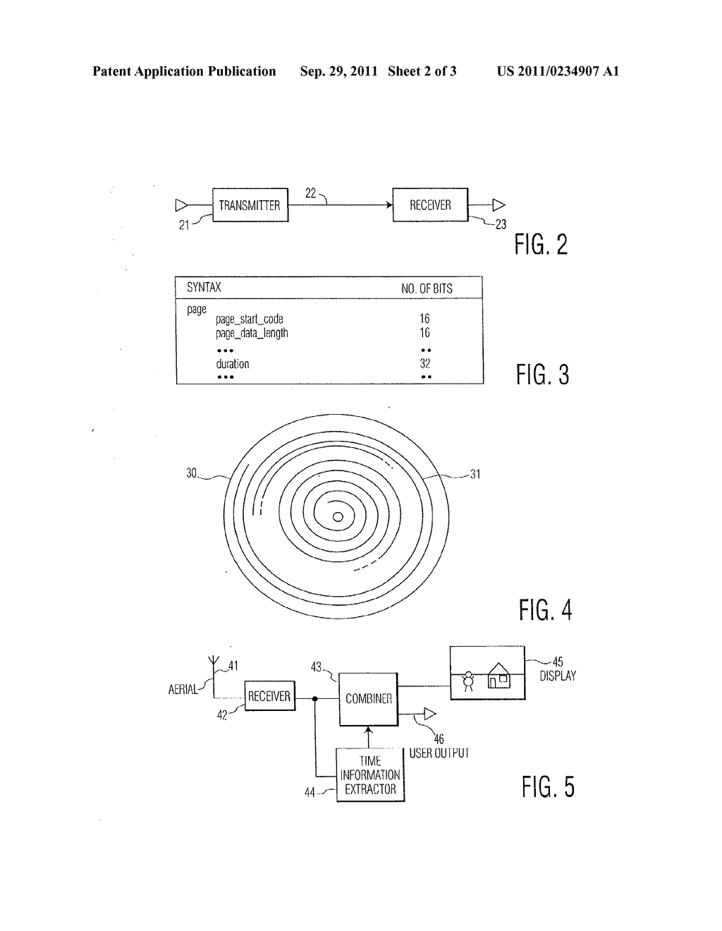 METHOD OF VIDEO INFORMATION TRANSMISSION, AS WELL AS AN INFORMATION     CARRIER, A DEVICE FOR RECEIVING AND A DEVICE FOR TRANSMITTING VIDEO     INFORMATION - diagram, schematic, and image 03