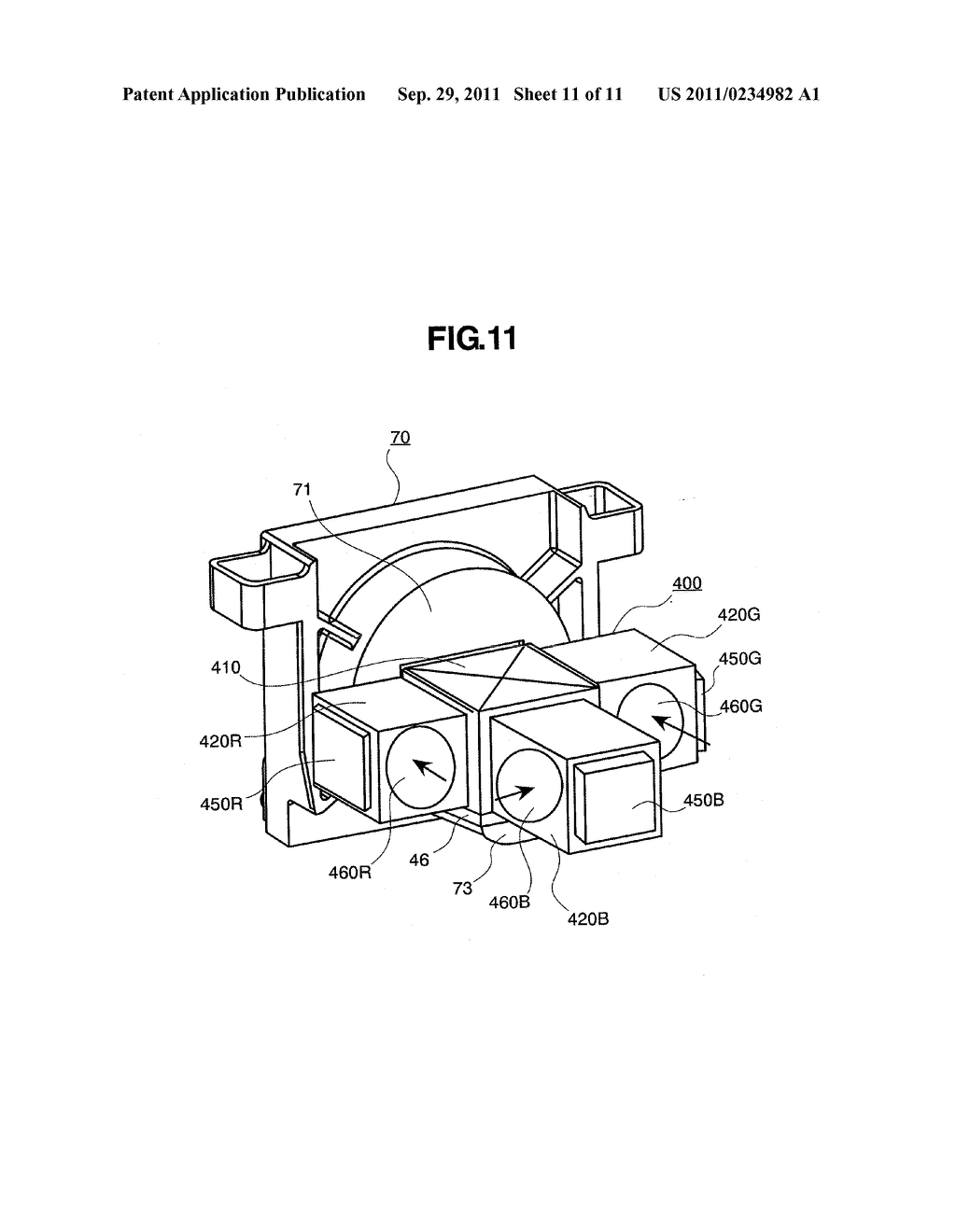 PROJECTION DISPLAY - diagram, schematic, and image 12