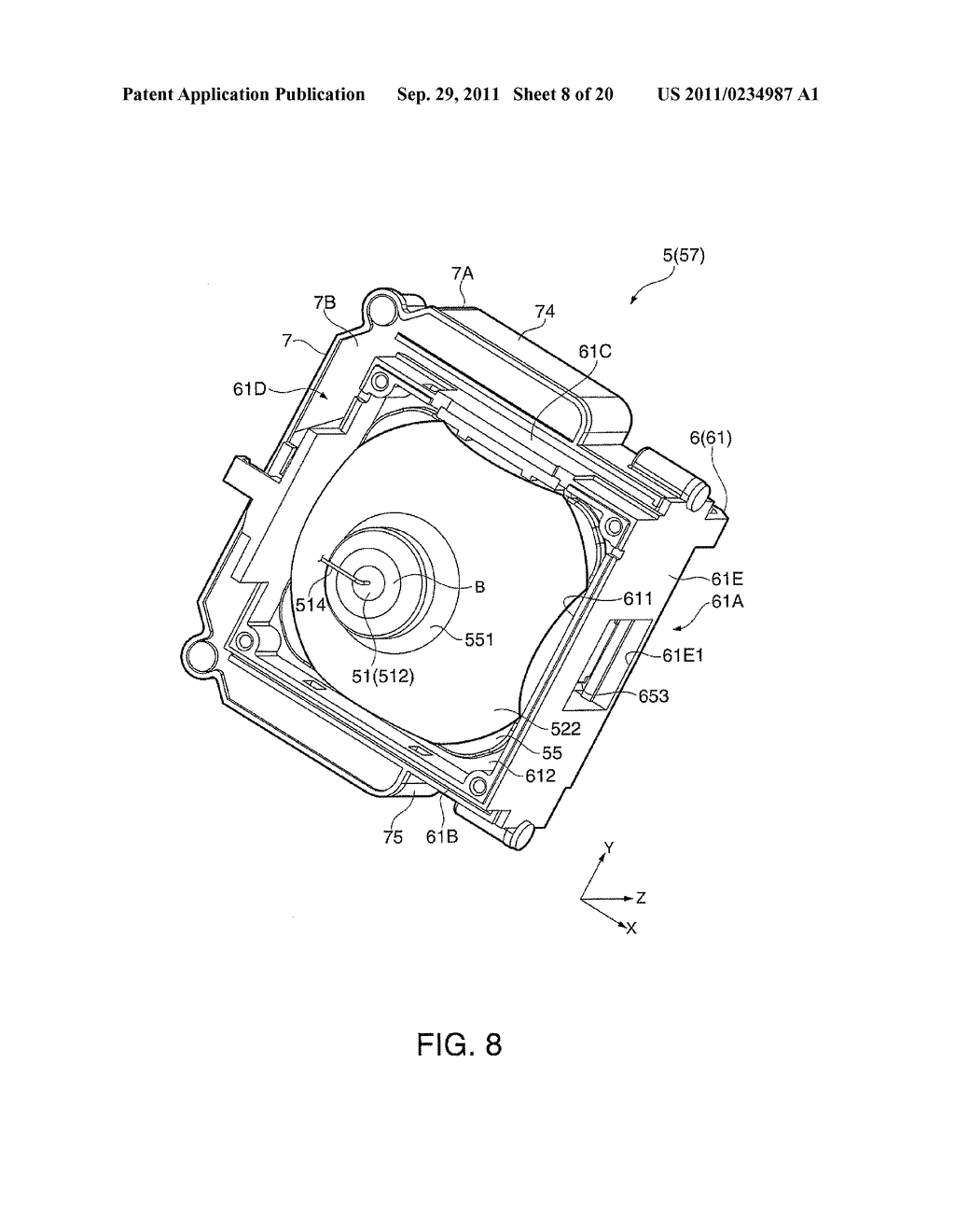 LIGHT SOURCE DEVICE AND PROJECTOR - diagram, schematic, and image 09