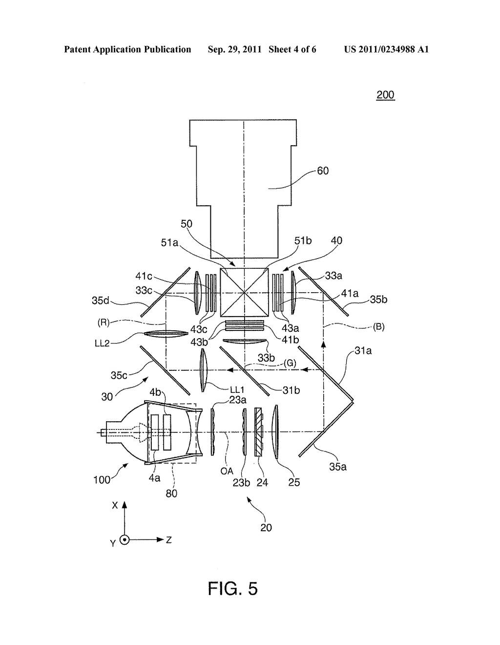 LIGHT SOURCE AND PROJECTOR - diagram, schematic, and image 05