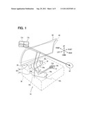 Head-up display apparatus diagram and image