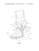 PERIPHERAL DEVICE WITH LIMITED RELATIVE ANGULAR MOVEMENT diagram and image