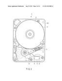 ELECTRONIC APPARATUS AND HARD DISK DRIVE diagram and image