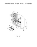 SYSTEM AND MOUNTING APPARATUS FOR ELECTRONIC DEVICE WITH CABLE SECURING     COMPONENTS diagram and image