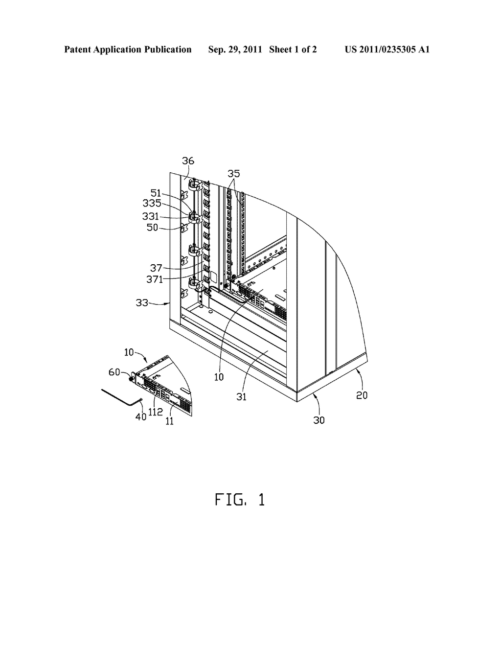 SYSTEM AND MOUNTING APPARATUS FOR ELECTRONIC DEVICE WITH CABLE SECURING     COMPONENTS - diagram, schematic, and image 02