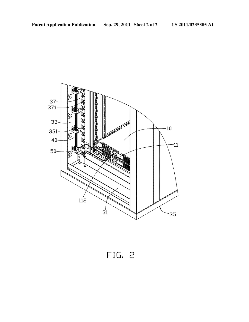SYSTEM AND MOUNTING APPARATUS FOR ELECTRONIC DEVICE WITH CABLE SECURING     COMPONENTS - diagram, schematic, and image 03