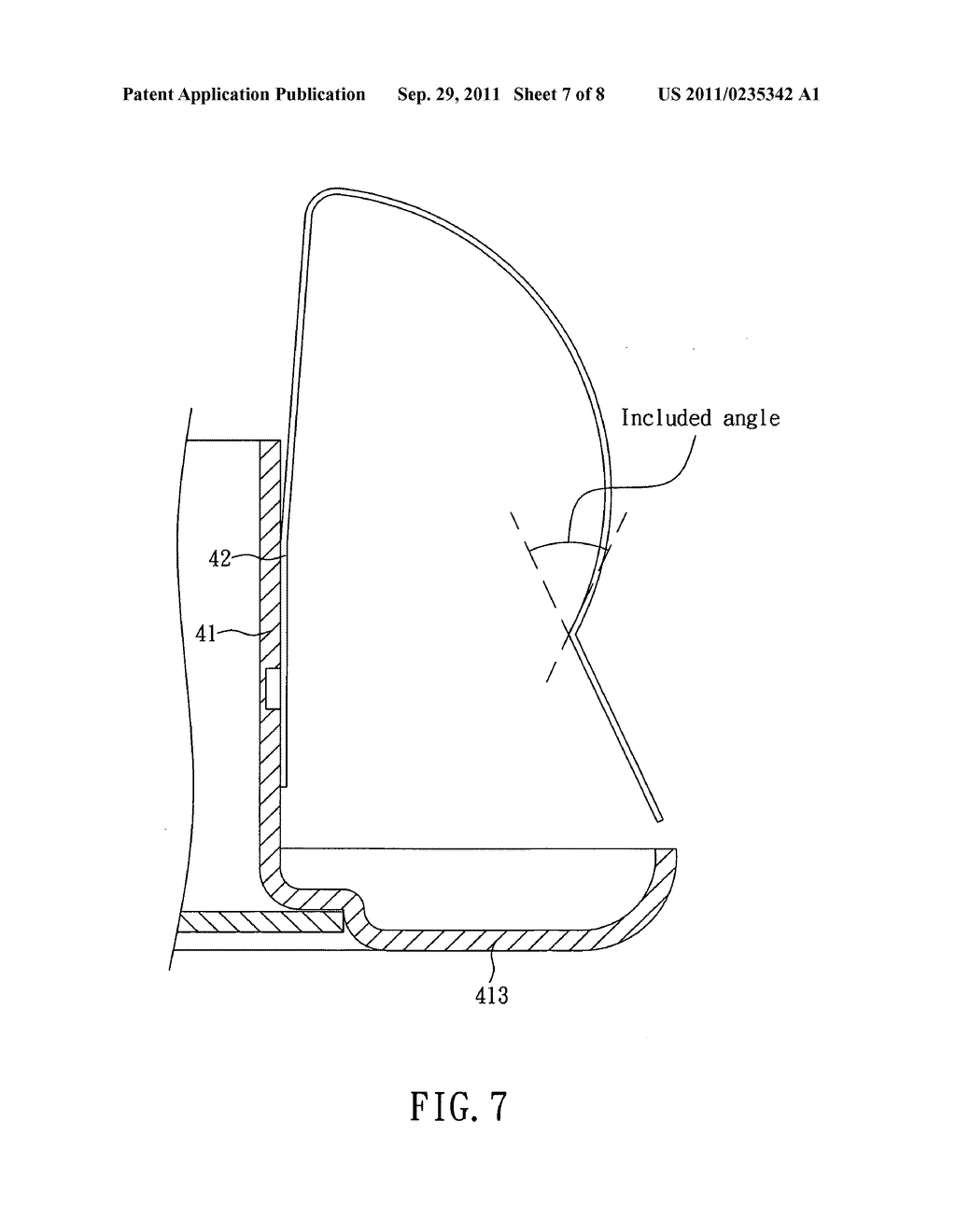 Recessed lamp support structure - diagram, schematic, and image 08