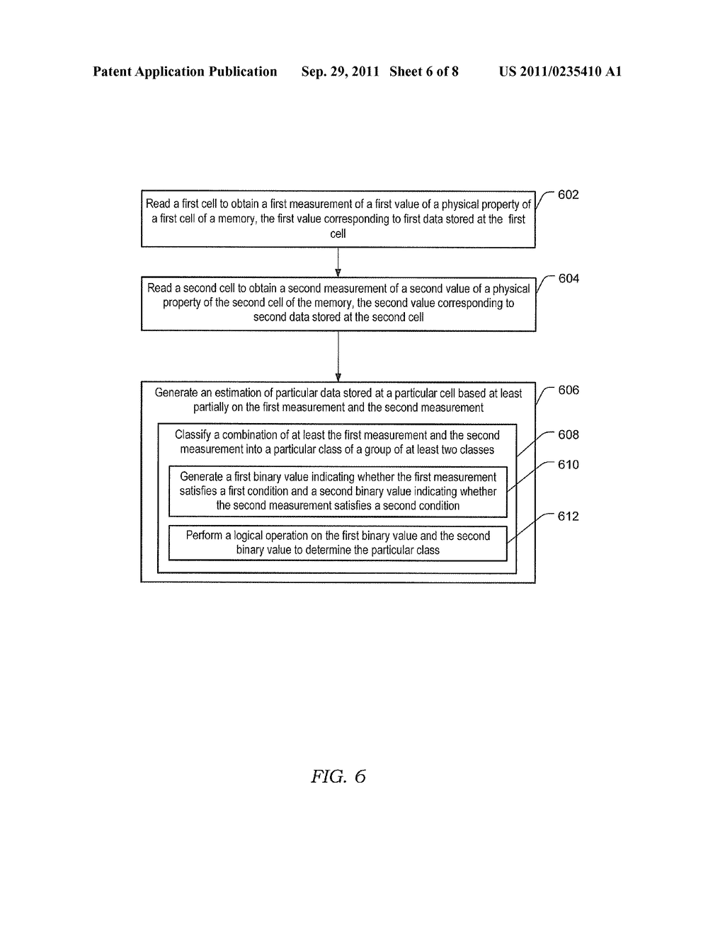 DEVICE AND METHOD TO READ DATA SUBJECT TO A DISTURB CONDITION - diagram, schematic, and image 07